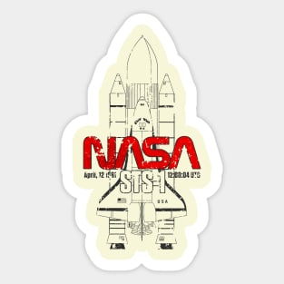 STS-1 Sticker